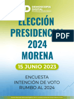 Preferencias Electorales Morena Rumbo Al 2024