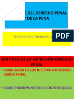 Concepto de Derecho Penal y Teorías de La Pena Clase Unidad 1 Grado