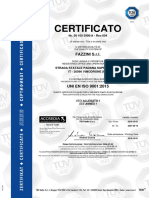 FAZZINI S.R.L. Cert5990-A-Rev004 ISO9001