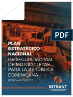 2019 Plan Estrategico Nacionalde Seguridad Vialde Motocicletasparala RD