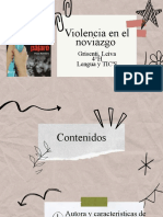 Violencia en El Noviazgo: Grisenti, Leiva 4°H Lengua y TIC'S
