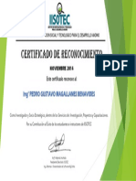 Iisotec Certificado