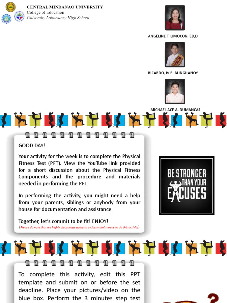 Physical Fitness Test Pdf Sports Science Management Of Obesity