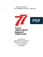 Proposal Kegiatan Peringatan Hut Kemerdekaan Ri Ke-77 Tahun 2022