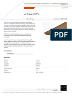 Lambriu Pin Thermo Trapez UTV: Caracteristici