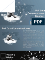 Full Data - Balance Scorecard: Comunicaciones