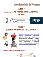 Tema 7 Elementos Finales de Control Parte 1