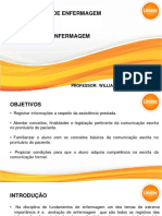 13 - FUNDAMENTOS - Anotação de Enfermagem