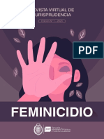 Revista Virtual de JurisprudenciaFeminicidio Versin Final