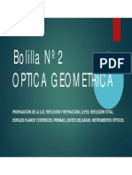 BOLILLA N 2 Optica Geometrica