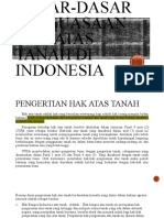 DASAR-DASAR PENGUASAAN HAK ATAS TANAH DI INDONESIA