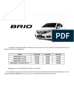 Honda BRIO