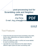 A WCDMA Post-Processing Tool For Scrambling Code and Neighbor Planning v6