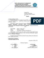 Surat Undangan Direktur Pasca Workshop MM