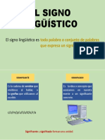 El Signo Lingüisticó