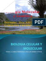 Biologia Celular y Molecular 