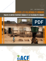 ACF 2009 Identifier les vulnérables urbains