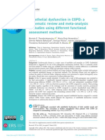 Endothelial Dysfunction in COPD A Systematic Review and Meta-Analysis