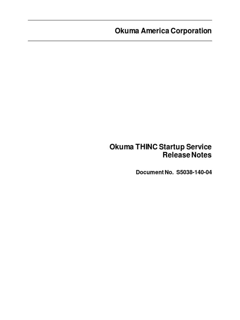 Okuma Thinc PDF Windows Registry Microsoft Windows