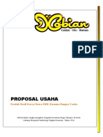 Proposal Usaha D'cobian