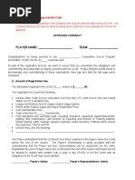 Professional Football Player Contract | PDF | Wage | Arbitration