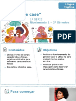 "Genitive Case": 1 Série Nivelamento 1 - 2º Bimestre