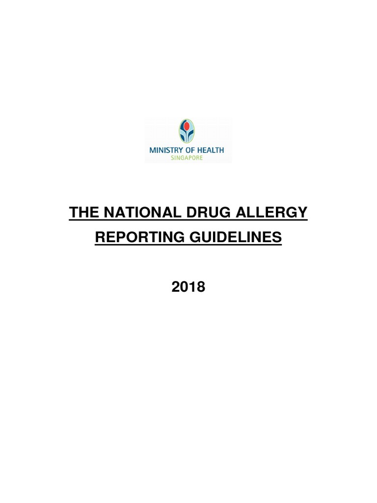 National Drug Allergy Guidelines 2018 | PDF | Allergy | Clinical Medicine