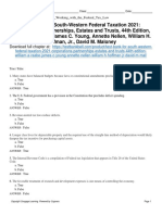 Test Bank For South Western Federal Taxation 2021 Corporations Partnerships Estates and Trusts 44th Edition William A Raabe James C Young Annette Nellen William H Hoffman JR David M Mal