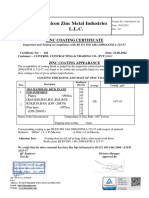 Certificate No - 021