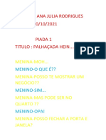 Trabalho de Redação Piada