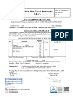Certificate No - 020