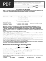 02 - Força Elétrica - Lei de Coulomb - Exercícios Teórico - 3ºano - Gabarito