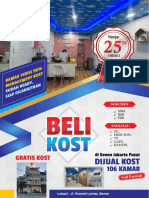 Brosur Jual Kost