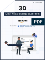 30 Most Asked Coding Questions