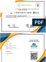 Certificado Rafael Francisco Amaro Canales