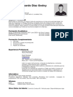 curriculum-vitae-cronologico- ejemplo info. Personal