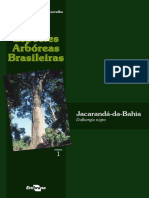 Especies Arboreas Brasileiras Vol 1 Jacaranda Da Bahia