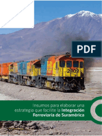 Lectura Insumos Para Elaborar Una Estrategia Que Facilite La Integración Ferroviaria en Suramerica