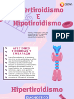 Hipertiroidismo E Hipotiroidismo ?