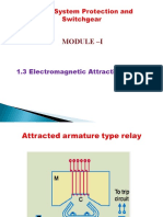 1.3 Electromagnetic Attraction Relays