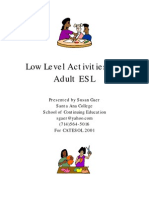 Low Level Adult EFL Activities