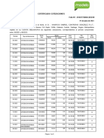 Certificado de Cotizaciones AFPModelo