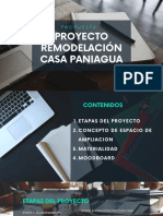 Proyecto REMODELACIÓN CASA PANIAGUA