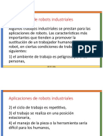 Aplicaciones de Robots Industriales: Ind 333 - Umsa