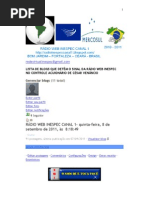 LISTA DE BLOGS QUE DETÊM O SINAL DA RÁDIO WEB INESPEC