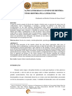 SOARES, C.S. As Representações Literárias e o Ensino de História