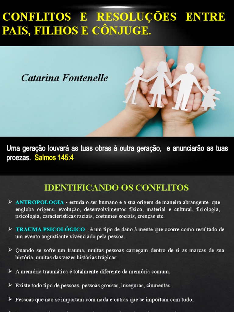 Conflitos Mãe e Filho: Psicologia e Resolução | PDF | Trauma ...