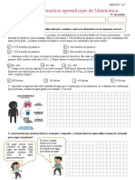 EVALUACIÓN DE MATEMÁTICA - 16 de Mayo