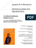 KAUFFMAN, C. (1994) - La Militarización Del Sistema Educativo. LEIDO Y RESALTADO.