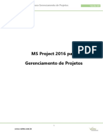 MS Project para Projetos 2016